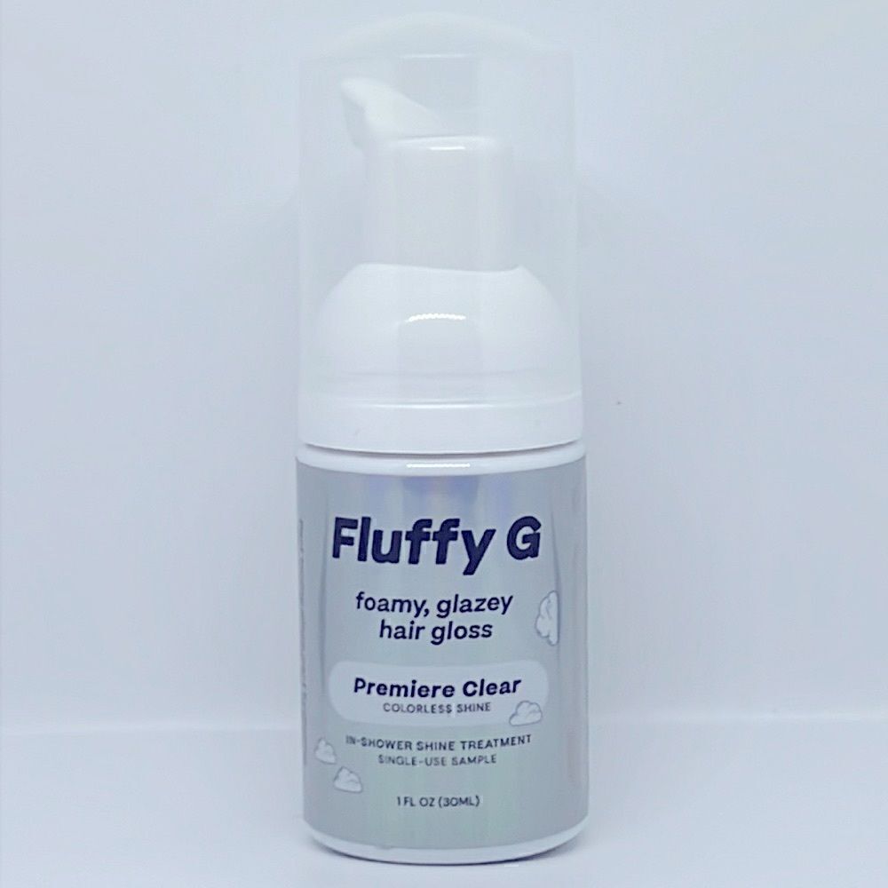 $5🌟 Hally Fluffy G, Foamy Glaze Hair Gloss in Premiere Clear